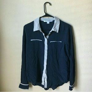 Diane Von Furstenberg Trudy Silk Blouse